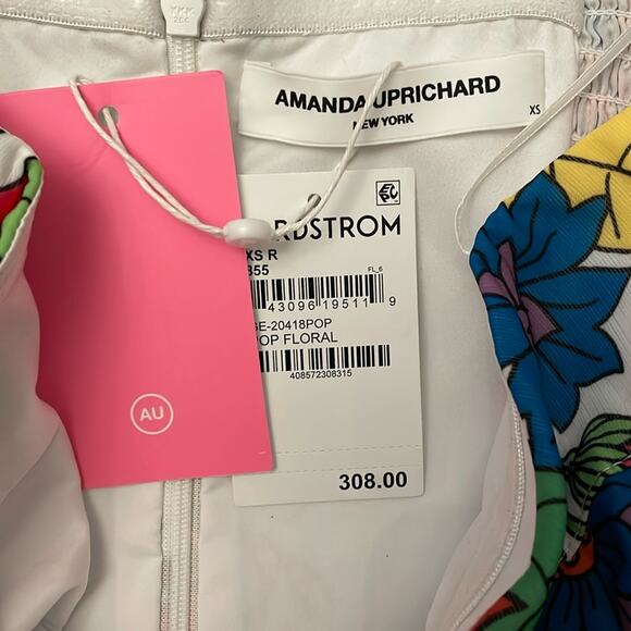 Amanda Uprichard Strapless Floral Gown Size XS NWT Retails $308 - Picture 6 of 7